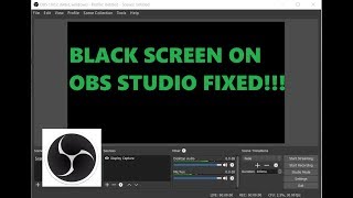 This tutorial will help you to fix obs studio black screen display
capture issue. 100% working. try out! please subscribe for more
videos.