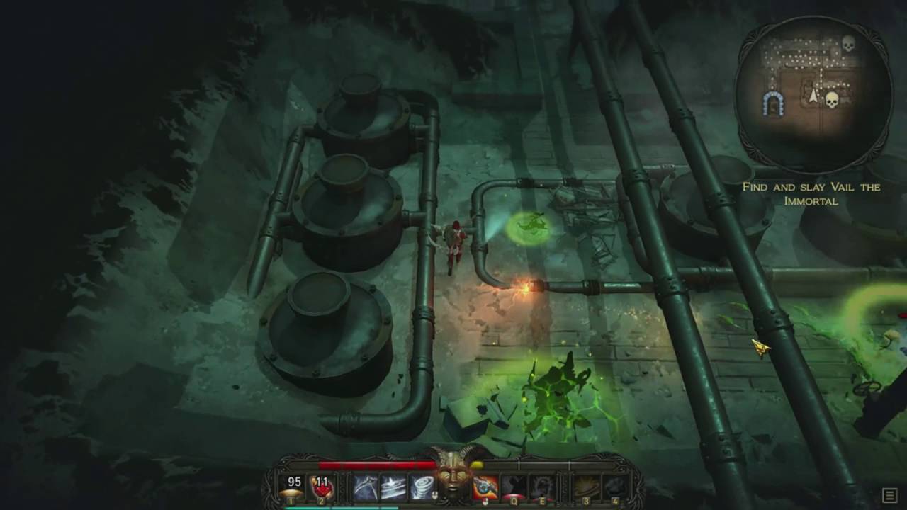 Victor Vran - Hard difficulty (Hardcore off) - Part 18 - Sewer Spelunking gaming logo