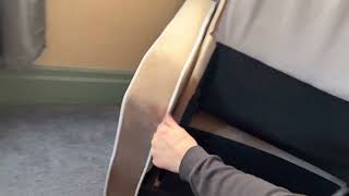 how to put the back on your recliner Wayfair amazon com swivel glide rocker recliner