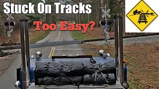 This Is How Easy It Is For A Truck To Wreck A Train
