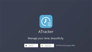 Short video presentation for ATracker - Daily Task and Time Tracking (iOS ATracker 13.0) screenshot 4