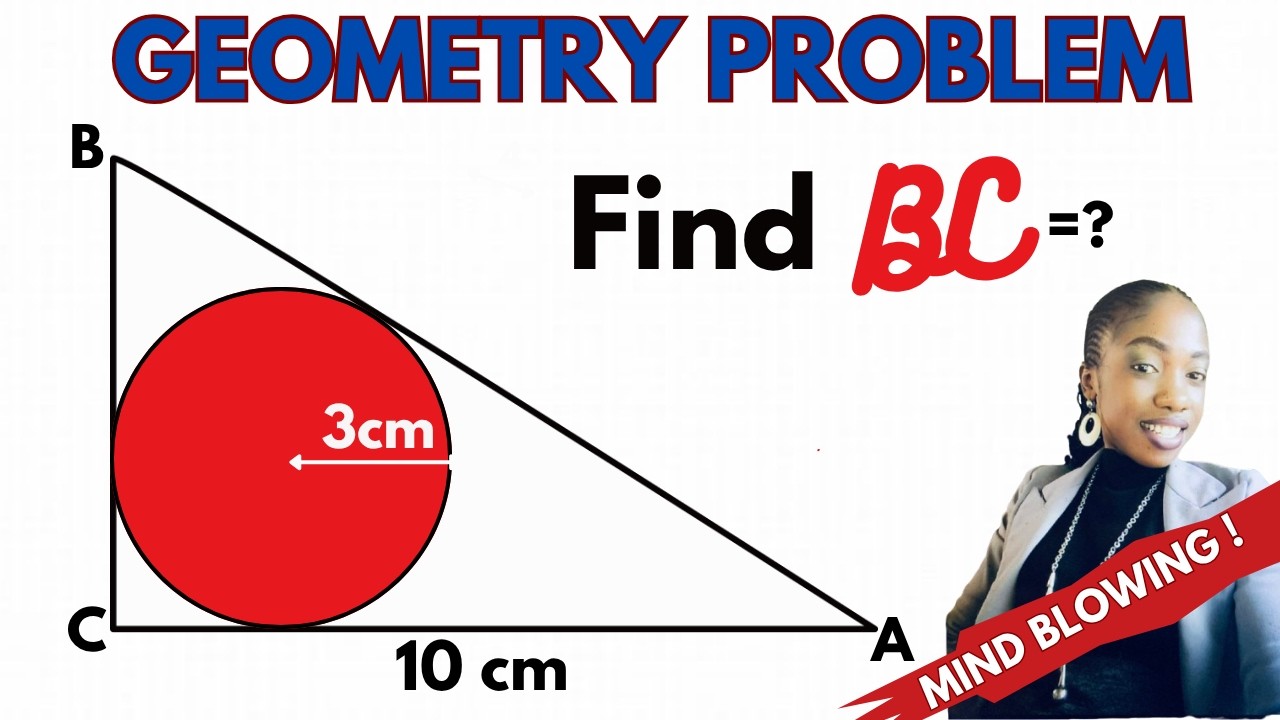 Stump Angle Math How To Solve A Tricky Geometry Puzzle That Stumps Many | Find length BC ...