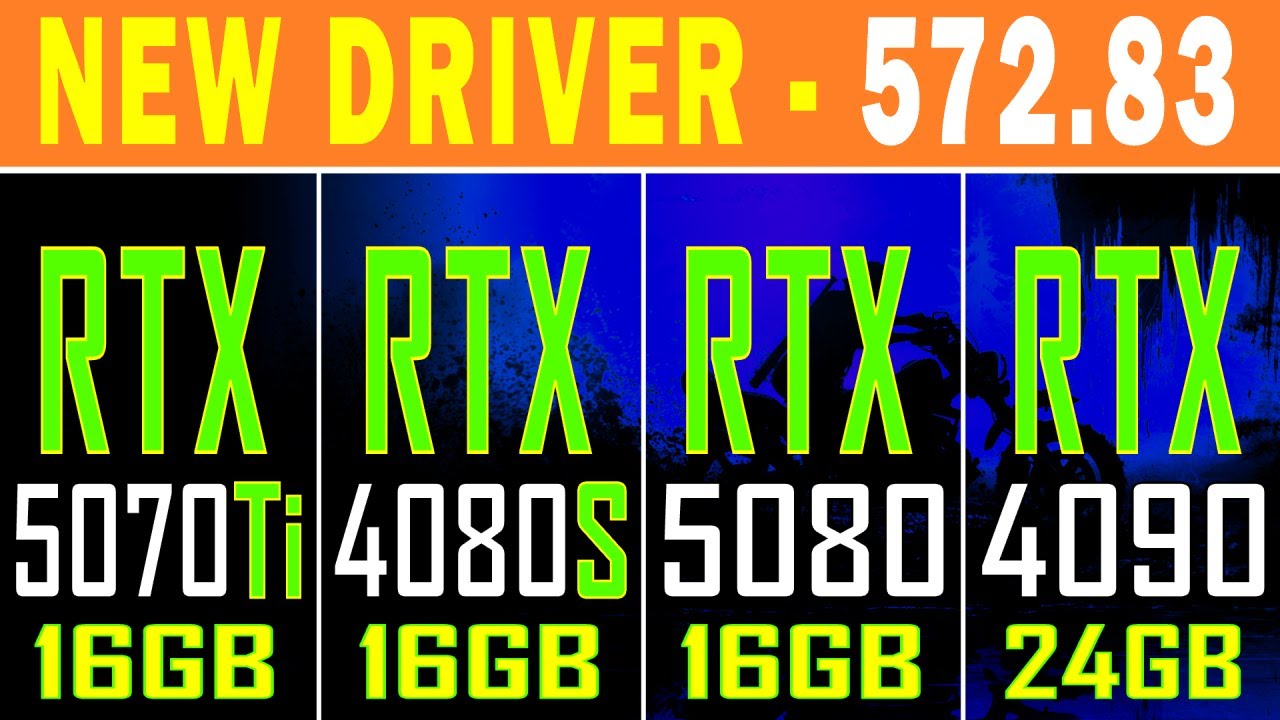 RTX 5070Ti vs RTX 4080 SUPER vs RTX 5080 vs RTX 4090 || PC GAMES ...
