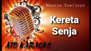 MASNIE TOWIJOYO - Kereta senja ( karaoke )