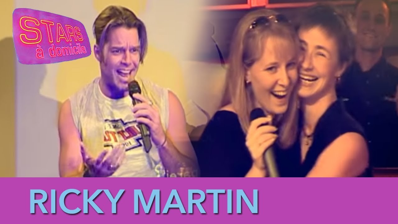 Ricky Martin vient chanter au karaok avec une fan    Stars  domicile