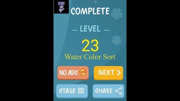 Water Color Sort - Level - 23