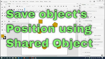 How to save the position of an Object using Shared Object in Action Script 3.0