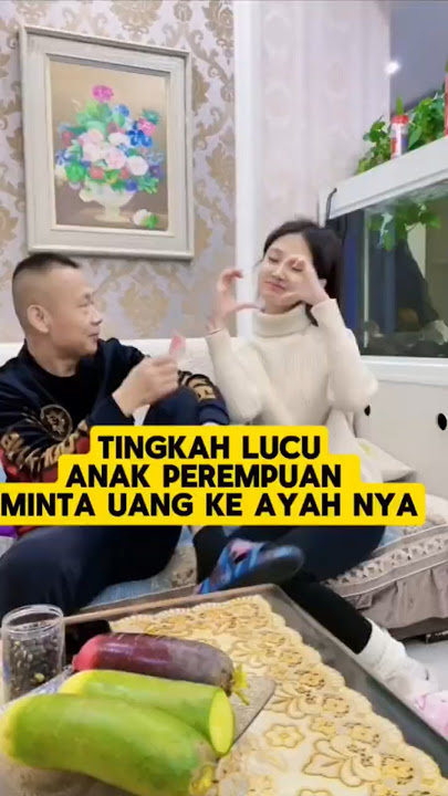 Jurus Sakti Anak Cewek Minta Uang ke Ayahnya #shorts #uangjajan #uang #komedi #anakceweklucu