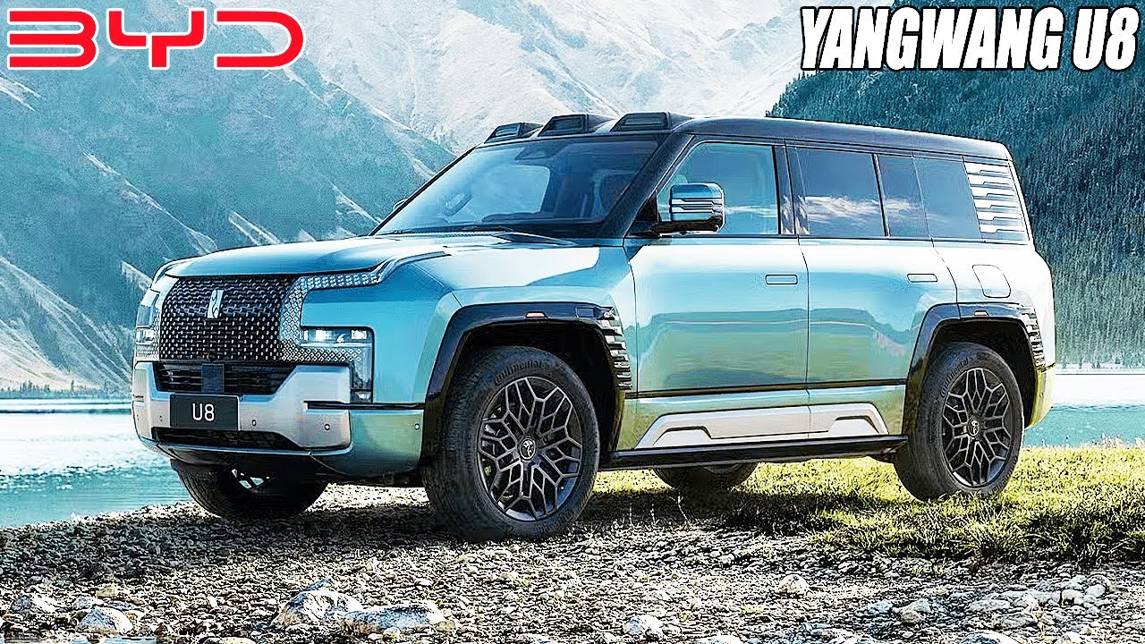BYD YangWang U8 2025: The World's First Amphibious Car