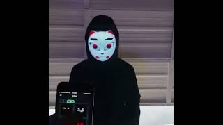 Halloween Bluetooth App Full Color Led Face Changing Luminous Mask #halloween #halloween2023 screenshot 5