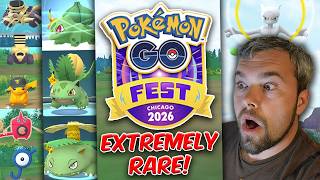 I Caught One Of The RAREST Pokémon At The Chicago GO Fest Finale! Over 12 Shinies! I Caught One Of The RAREST Pokémon At The Chicago GO Fest Finale! Over 12 Shinies!
