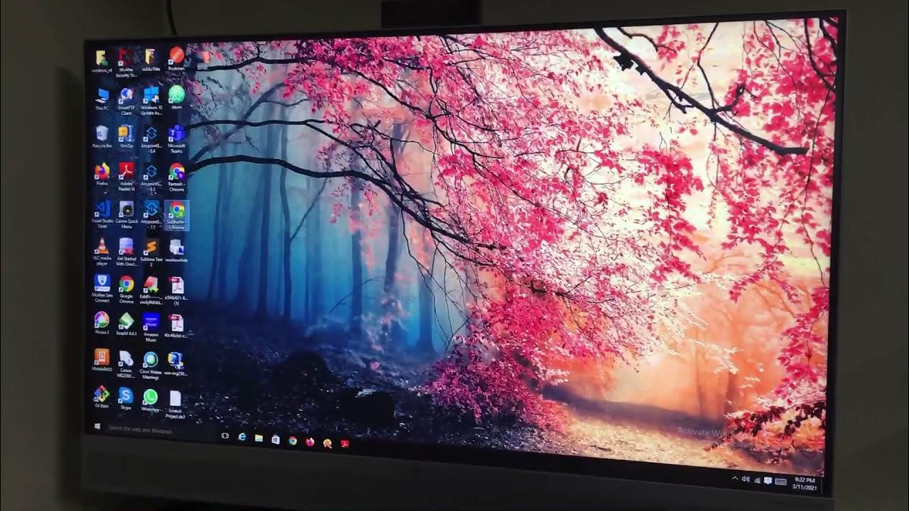 How change wallpaper in HP computer YouTube