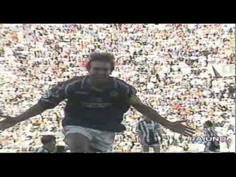Batistuta rovesciata vs Udinese 1997/98