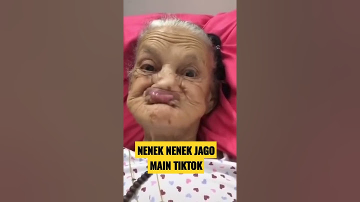 Viral !!! Nenek nenek main tiktok #vidioviral