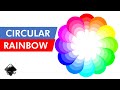 Create a CIRCULAR RAINBOW in INKSCAPE - Easy Tutorial for Beginners