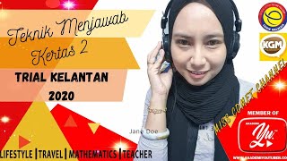 Matematik SPM, Percubaan Negeri Kelantan 2020 (Kertas 2)