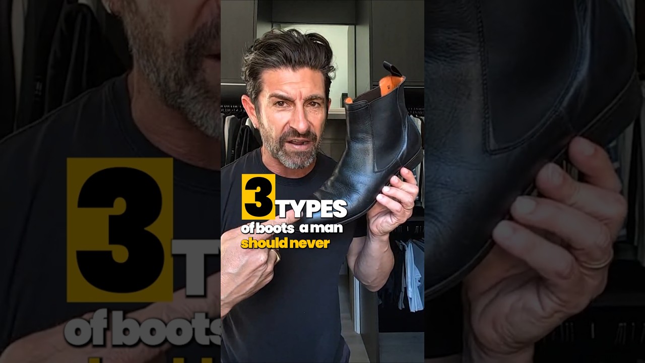 3 Boots Grown Men Should NEVER Wear