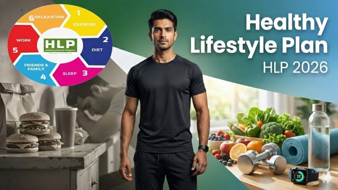 🎯Healthy Lifestyle Plan (HLP) for 2026 | Transform Your Body, Mind & Career for Success 