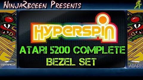 Hyperspin-Atari 5200 Bezel Complete Set