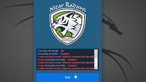 EFT Dongle 1.4.1 - Could not bind socket. Address and port are already in use FIXED!