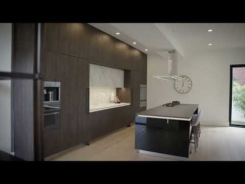 Bauformat modern kitchen in Dark Wood