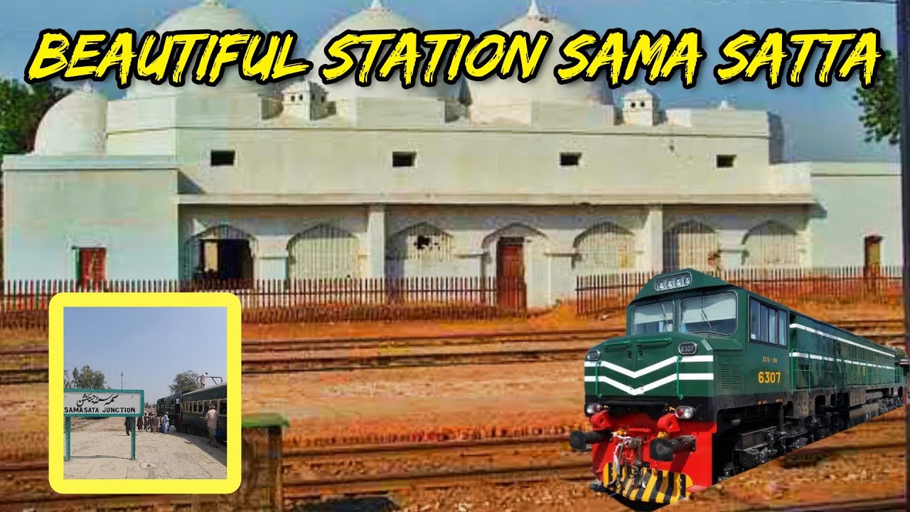 7UP Teezgam Express Journey from SamaSatta JN || Beautiful Station || Capture Trainz