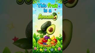Avocado 🥑 | Learn Fruits #Shorts