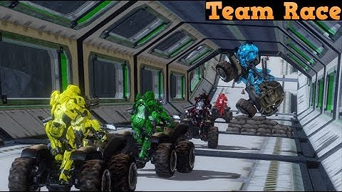 Halo 4 Custom game : Team Race