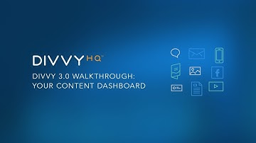 [OUTDATED] DivvyHQ 3.0 Walkthrough: Your Content Dashboard