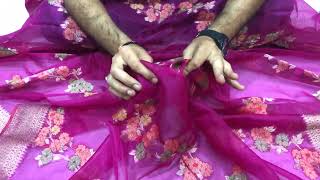 Rich & soft beauatiful organza silk saree 😍😍😍😍 screenshot 2