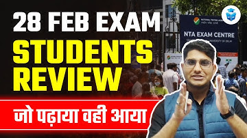 28 Feb Exam Review by Student | Paper2 History | Shiv Sir| JRFAdda