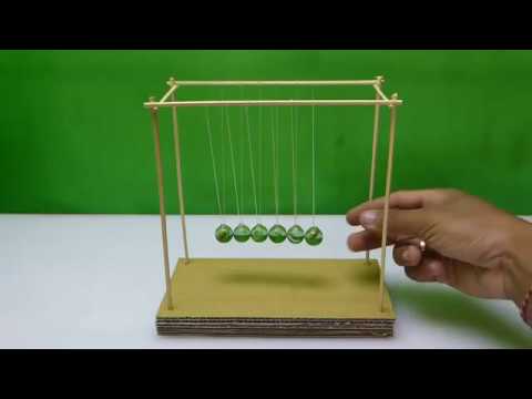 DIY Pendulum Newton&rsquo;s Cradle