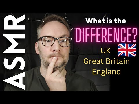 What is the difference between the UK / Great Britain / England / The British Isles? [ASMR Maps]