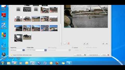 Import digital photos from camera to computer with Picasa