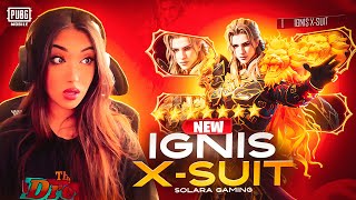 NEW IGNIS X-SUIT OPENING || SCORCHING BLESSING AMR || PUBG MOBILE