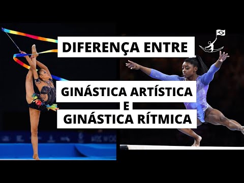 Vídeo: Diferença Entre Ginástica Artística E Rítmica