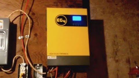 First Look - EG4 3Kw  