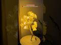 ✨ Cozy Rose Tree LED Lamp | Perfect Room Decor Ideas 🌹 #HomeDecor #Aesthetic #RoomMakeover #Shorts