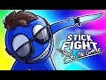 Stick Fight Funny Moments - Moo The Ghostly Slasher!