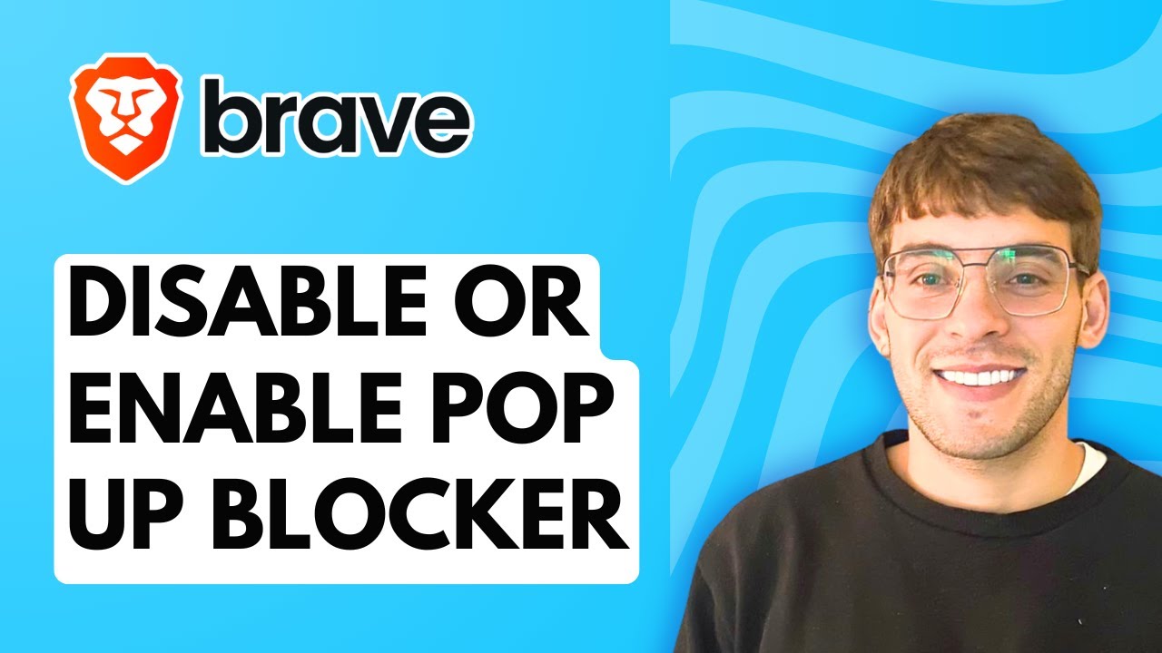How to Disable or Enable Pop Up Blocker in Brave Browser [2026 Full ...