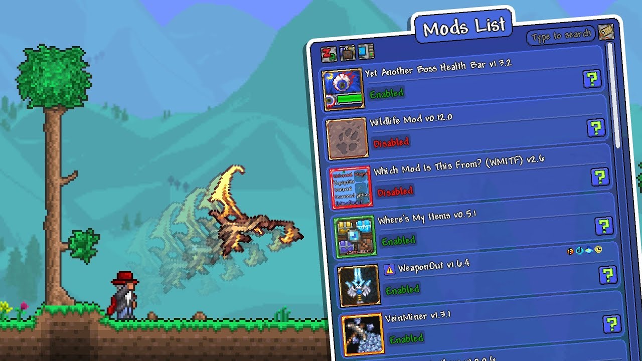 tModLoader - Play Terraria with Mods!