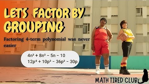 Factoring 4-Term Polynomials Made EASY | The Grouping Trick You’ll Never Forget!