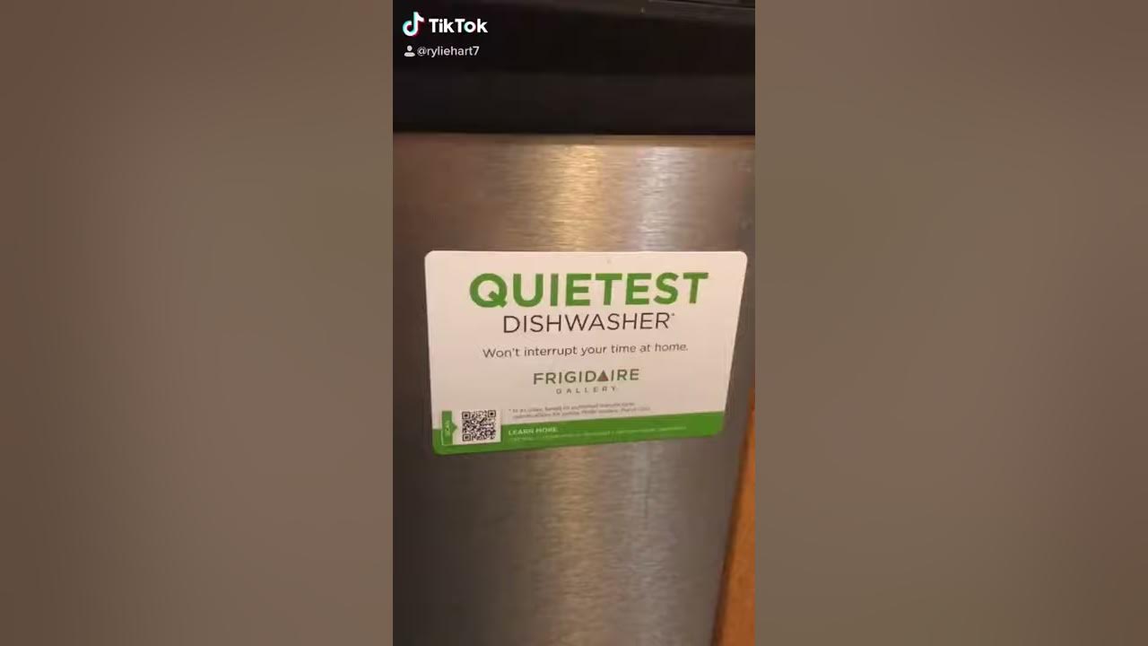 The quietest dishwasher YouTube