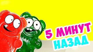 ЖЕЛЕЙНЫЙ МЕДВЕДЬ - 5 МИНУТ НАЗАД - by A4 - ШКОЛА *Пародия*