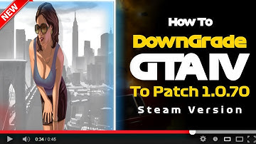 HOW TO DOWNGRADE GTA IV VERSION / FROM v1.2.0.59 TO v1.0.7.0 / ULTIMATE DOWNGRADER IV /