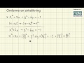 Matematikk r1   omforme en sirkellikning