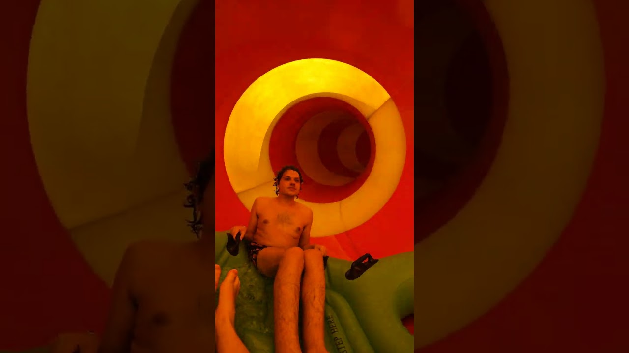 Strange Saucer Water Slide - Triple Thunder POV 