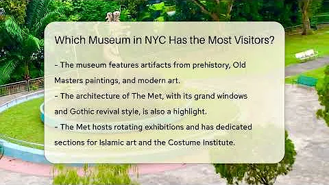 Which Museum in NYC Has the Most Visitors? - Inside Museum Walls