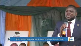 David Musiri awanze omuliro mu lukungaana lwa Owek. Mpuuga e Masaka