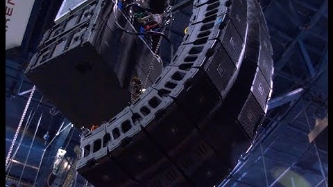 JBL VTX V20 at BELONG Tour